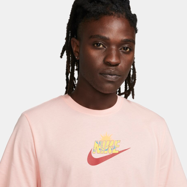 Tricou pentru bărbați Nike U Nsw Tee Spring Break Sun 100% bumbac/ Pink photo 4