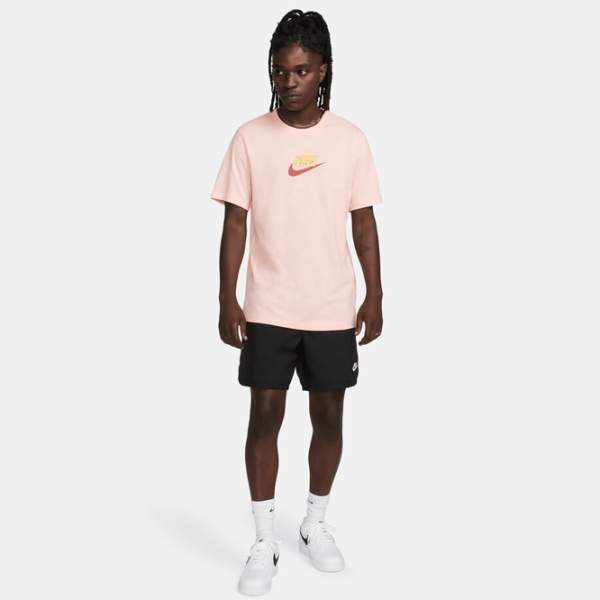 Tricou pentru bărbați Nike U Nsw Tee Spring Break Sun 100% bumbac/ Pink photo 3