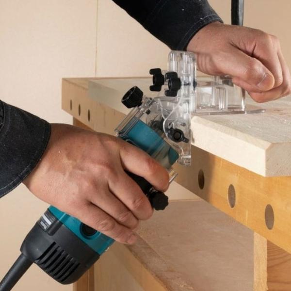 Maşina de frezat Makita 3712 530 W/ Blue photo 6