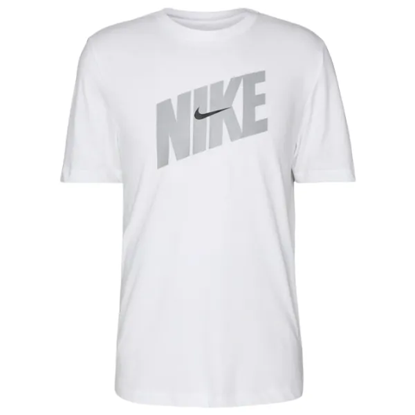 Tricou pentru bărbați Nike M Nk Df Tee Hbr Novelty 58% bumbac , 42% poliester/ White photo 5