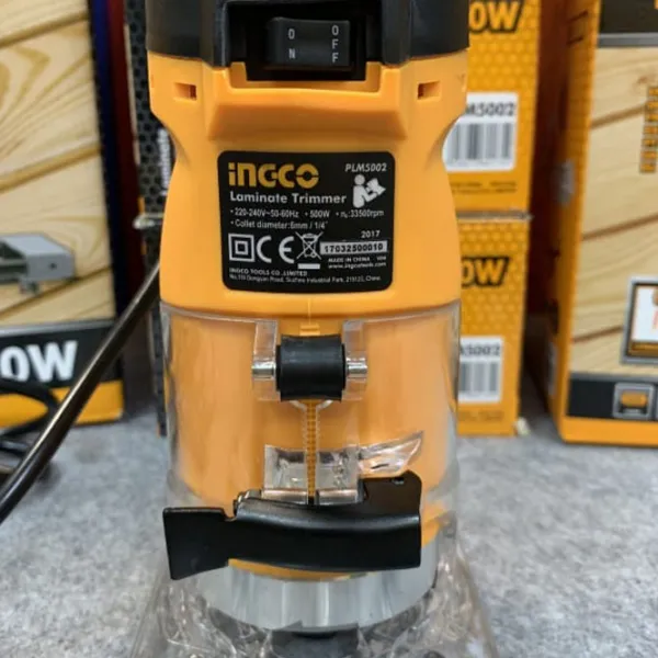 Maşina de frezat INGCO PLM5002 500 W/ Yellow photo 7
