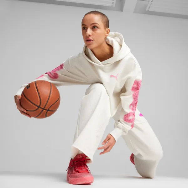 Pantaloni spotivi pentru femei Puma Game Love Heartbreak Pant XS/ Vapor Gray photo 3