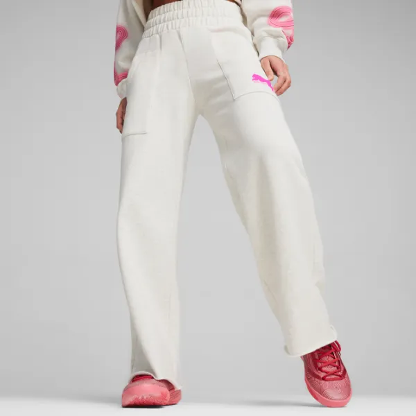 Pantaloni spotivi pentru femei Puma Game Love Heartbreak Pant L/ Vapor Gray photo 4