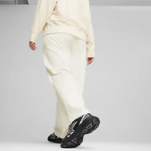 Pantaloni spotivi pentru femei Puma Classics Ribbed Relaxed Pants M/ Frosted Ivory photo 7
