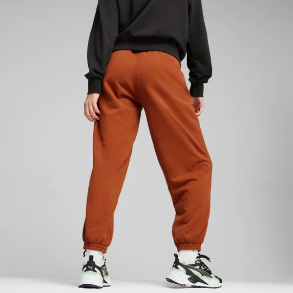Pantaloni spotivi pentru femei Puma Downtown Relaxed Sweatpants Tr M/ Teak photo 5
