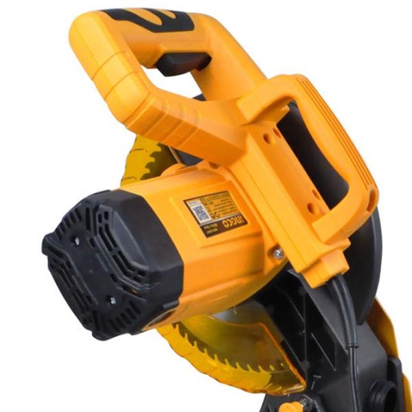 Fierăstrău pentru tăieri înclinate INGCO BM2S180017 255 mm/ Yellow photo 7