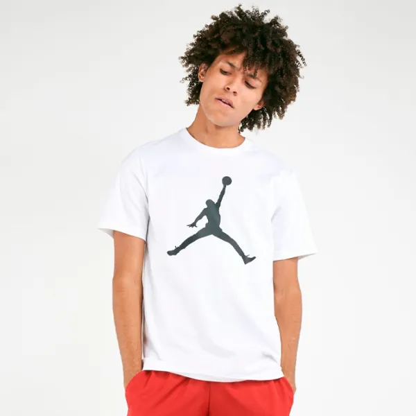 Футболка для мужчин Nike M Jordan Jumpman Ss Crew 100% хлопок/ Белый photo 3