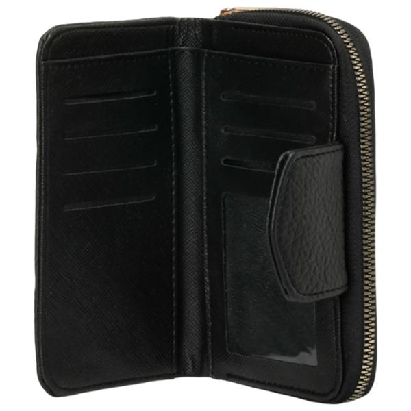 Portmoneu pentru femei Butigo 3W NATUREL MID EL 3PR Piele artificială/ Black photo 2