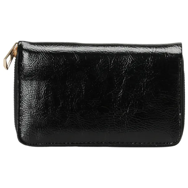 Portmoneu pentru femei Butigo RUGAN LUX CZDN 3PR Piele artificială/ Black photo 4