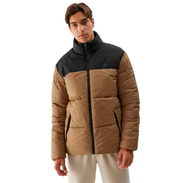 Ветровка для мужчин 4F 4FWAW23TDJAM348-82S Осень - Зима/ Коричневый photo 4 Ветровка для мужчин 4F 4FWAW23TDJAM348-82S Осень - Зима/ Коричневый photo 4