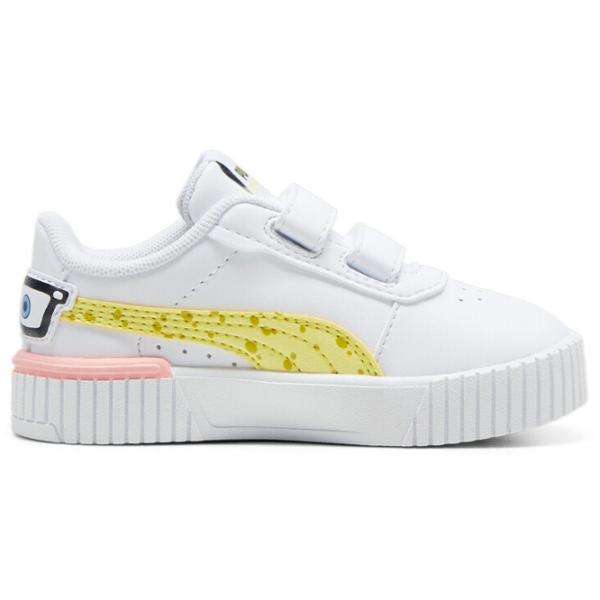 Ghete pentru fetiţe Puma Carina 2.0 Spongebob II V Inf White photo 3