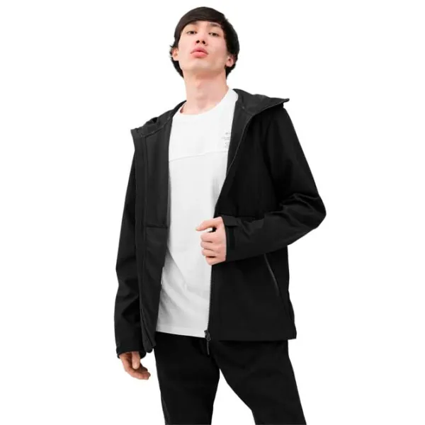 Ветровка для мужчин 4F 4FSS23TSOFM043-20S Демисезонная/ Черный photo 3 Ветровка для мужчин 4F 4FSS23TSOFM043-20S Демисезонная/ Черный photo 3