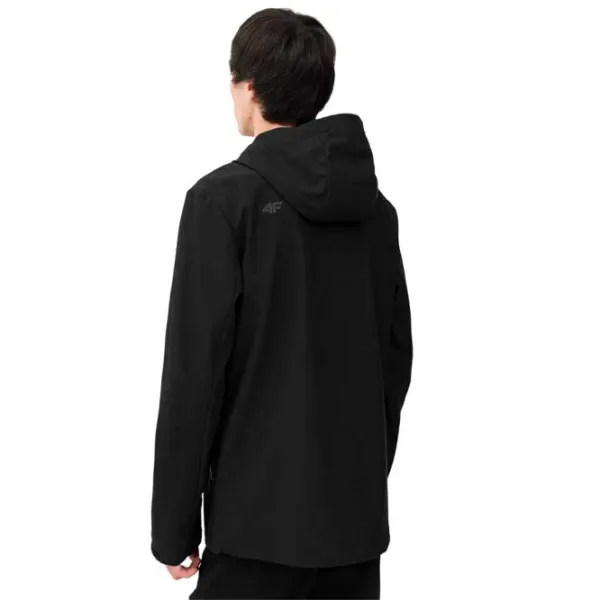 Ветровка для мужчин 4F 4FSS23TSOFM043-20S Демисезонная/ Черный photo 4 Ветровка для мужчин 4F 4FSS23TSOFM043-20S Демисезонная/ Черный photo 4