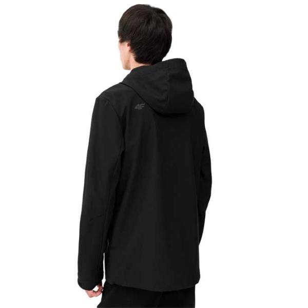 Ветровка для мужчин 4F 4FSS23TSOFM043-20S Демисезонная/ Черный photo 4 Ветровка для мужчин 4F 4FSS23TSOFM043-20S Демисезонная/ Черный photo 4