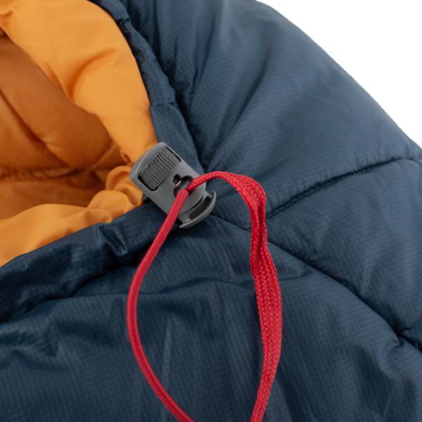 Sac de dormit Pinguin Magma 630 L Nailon/ Red White photo 3