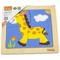 Puzzle VIGA Жираф 1.5+/ Количество деталей: 4 photo 3