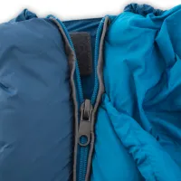 Sac de dormit Pinguin Blizzard Wide PFM 190 Left Thermicfibre/ Blue White photo 4