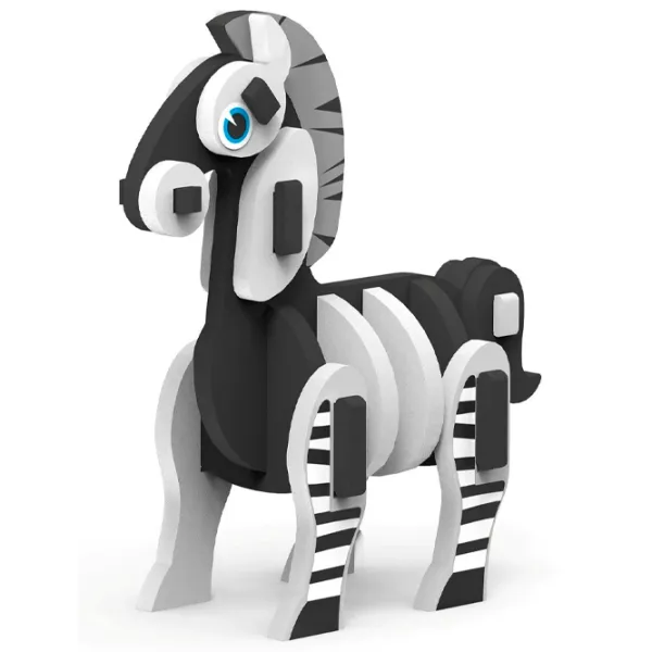 Constructor Magneticus Zebra Figuri/ Multicolor photo 2