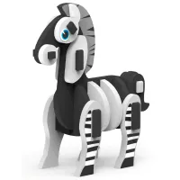 Constructor Magneticus Zebra Figuri/ Multicolor photo 2