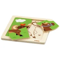 Puzzle VIGA Cal 1.5+/ Количество деталей: 4 photo 2