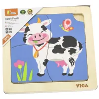 Puzzle VIGA Корова 1.5+/ Количество деталей: 4 photo 4