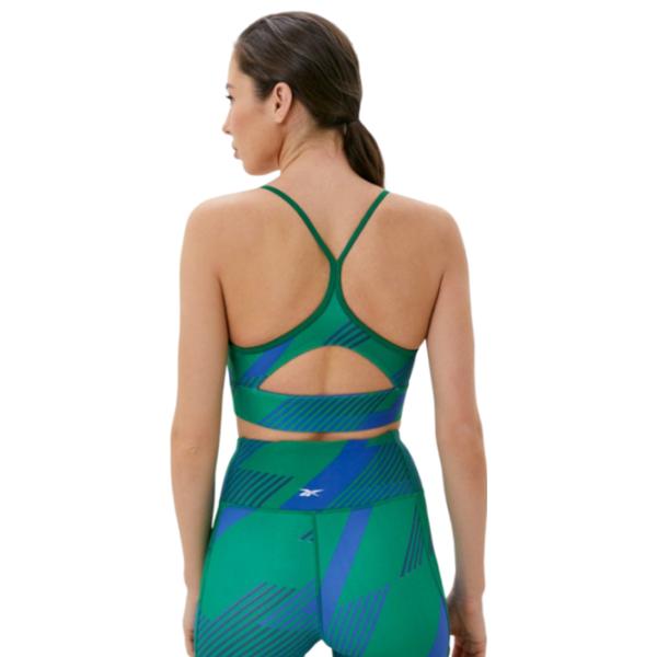 Bustieră pentru femei Reebok WOR Train AOP Br Green photo 2