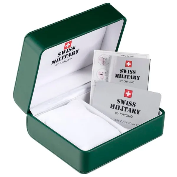 Ceas de mână pentru bărbați Swiss Military SM34038.03 Cuarț/ 48 mm photo 2