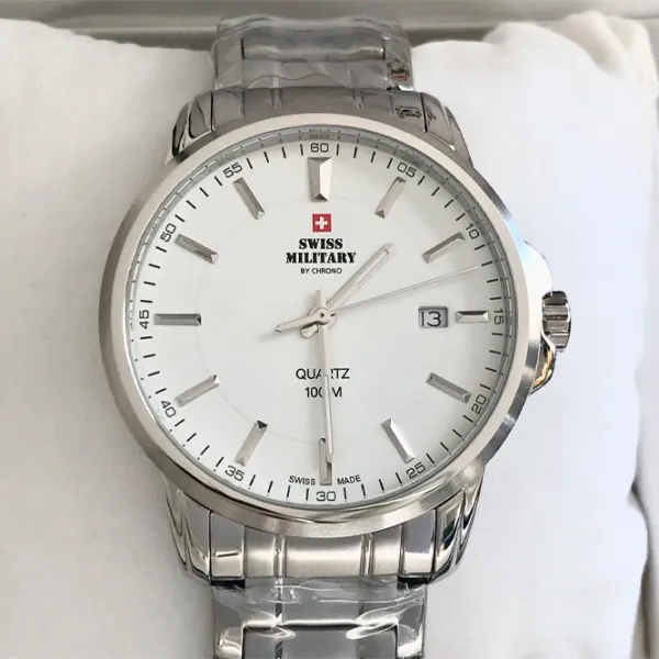 Ceas de mână pentru bărbați Swiss Military SM34039.02 Cuarț/ 40 mm photo 2