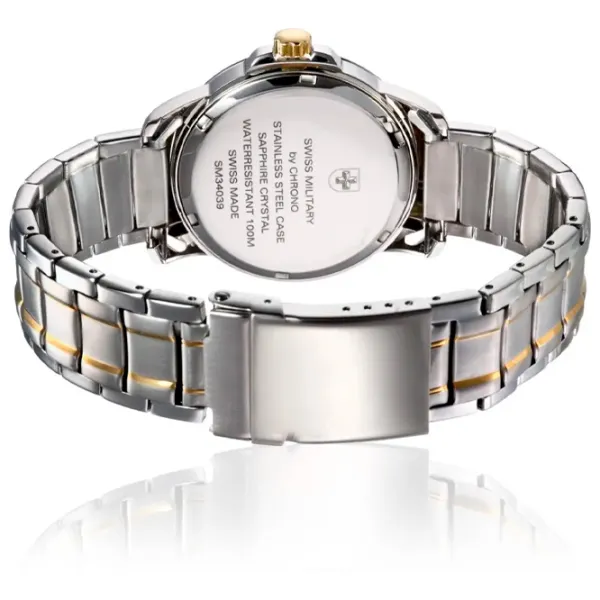 Ceas de mână pentru bărbați Swiss Military SM34039.04 Cuarț/ 40 mm photo 3 Ceas de mână pentru bărbați Swiss Military SM34039.04 Cuarț/ 40 mm photo 3