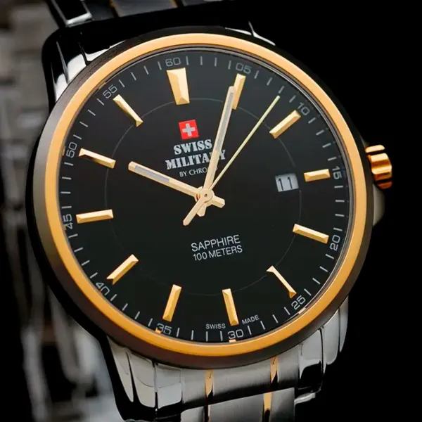 Ceas de mână pentru bărbați Swiss Military SM34039.04 Cuarț/ 40 mm photo 4 Ceas de mână pentru bărbați Swiss Military SM34039.04 Cuarț/ 40 mm photo 4