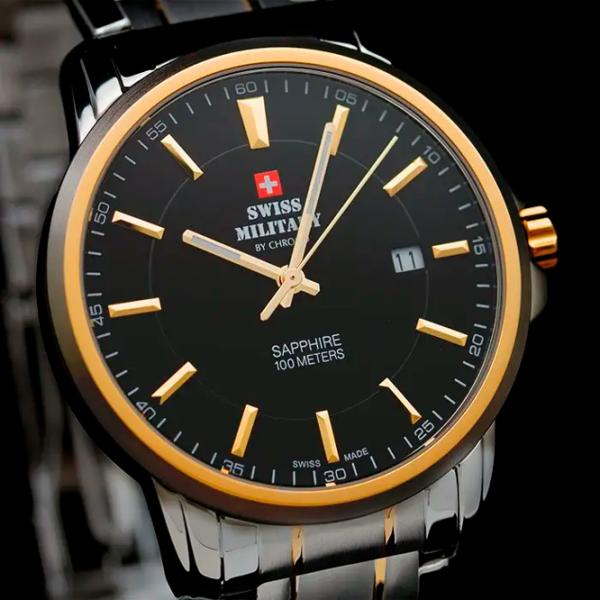 Ceas de mână pentru bărbați Swiss Military SM34039.04 Cuarț/ 40 mm photo 4 Ceas de mână pentru bărbați Swiss Military SM34039.04 Cuarț/ 40 mm photo 4