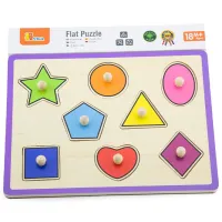 Puzzle VIGA Figuri geometrice 1.5+/ Numărul de piese: 8 photo 2
