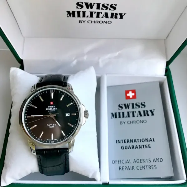Ceas de mână pentru bărbați Swiss Military SM34039.06 Cuarț/ 40 mm photo 6 Ceas de mână pentru bărbați Swiss Military SM34039.06 Cuarț/ 40 mm photo 6