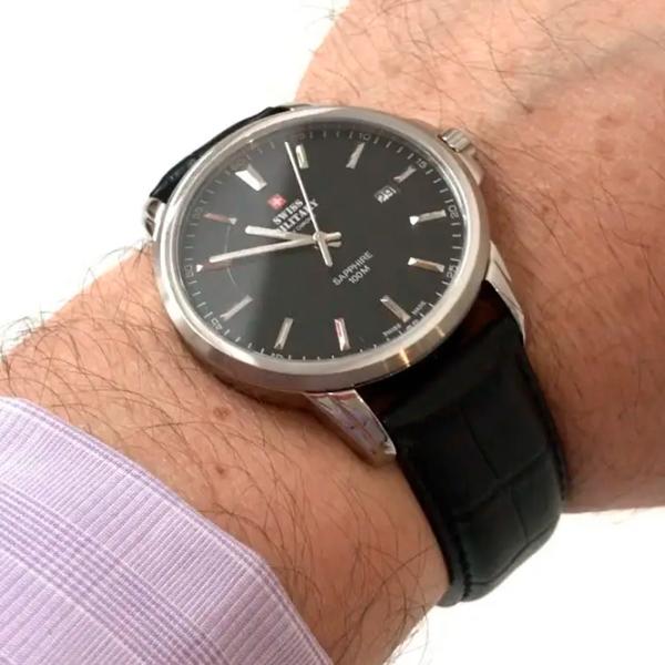 Ceas de mână pentru bărbați Swiss Military SM34039.06 Cuarț/ 40 mm photo 7 Ceas de mână pentru bărbați Swiss Military SM34039.06 Cuarț/ 40 mm photo 7