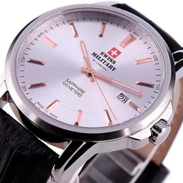 Ceas de mână pentru bărbați Swiss Military SM34039.08 Cuarț/ 40 mm photo 2 Ceas de mână pentru bărbați Swiss Military SM34039.08 Cuarț/ 40 mm photo 2