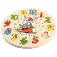 Puzzle VIGA Часы 2+/ Количество деталей: 12 photo 2