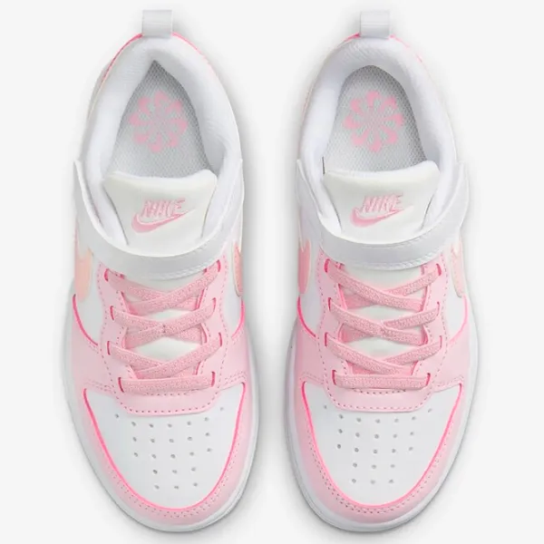 Кеды для девочек Nike Court Borough Low Recraft (Ps) Белый photo 4