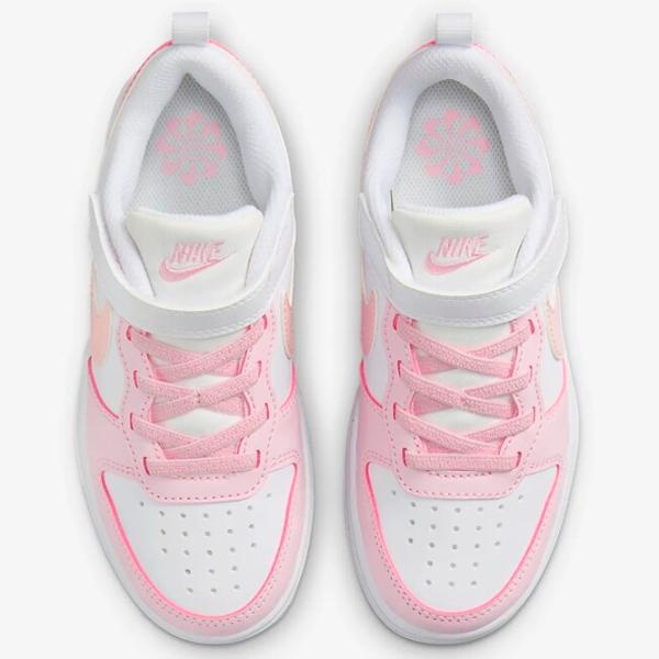 Кеды для девочек Nike Court Borough Low Recraft (Ps) Белый photo 4