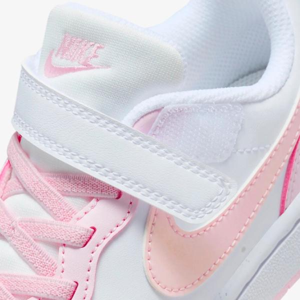 Кеды для девочек Nike Court Borough Low Recraft (Ps) Белый photo 9