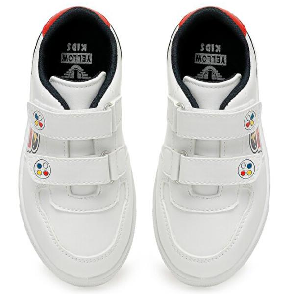 Adidași pentru băieți Yellow kids 3F GIOCO 3PR Primăvară - vară/ White photo 4 Adidași pentru băieți Yellow kids 3F GIOCO 3PR Primăvară - vară/ White photo 4
