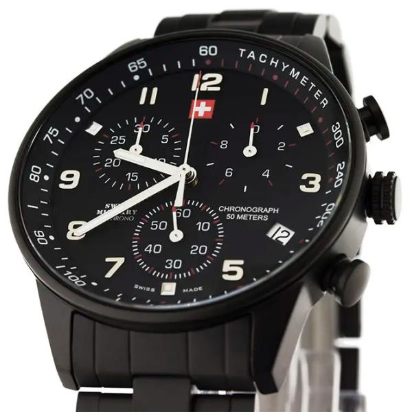 Ceas de mână pentru bărbați Swiss Military SM34012.04 Cuarț/ 41 mm photo 3 Ceas de mână pentru bărbați Swiss Military SM34012.04 Cuarț/ 41 mm photo 3