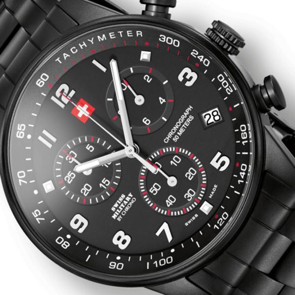 Ceas de mână pentru bărbați Swiss Military SM34012.04 Cuarț/ 41 mm photo 4 Ceas de mână pentru bărbați Swiss Military SM34012.04 Cuarț/ 41 mm photo 4
