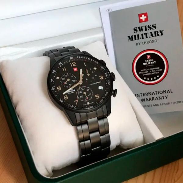 Ceas de mână pentru bărbați Swiss Military SM34012.04 Cuarț/ 41 mm photo 5 Ceas de mână pentru bărbați Swiss Military SM34012.04 Cuarț/ 41 mm photo 5