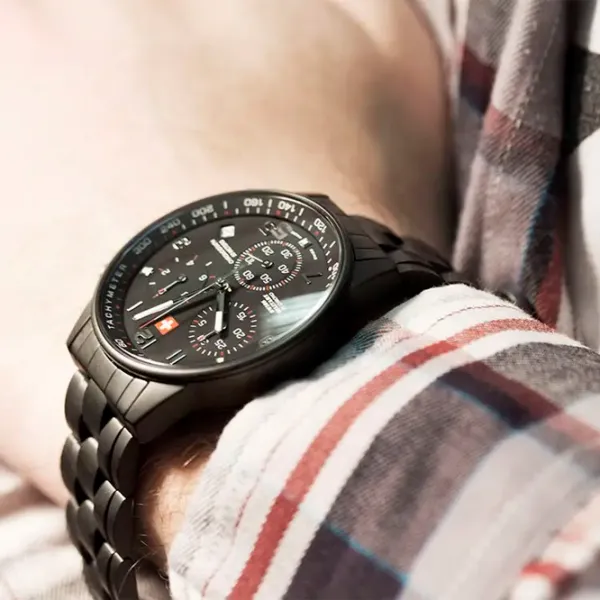 Ceas de mână pentru bărbați Swiss Military SM34012.04 Cuarț/ 41 mm photo 8 Ceas de mână pentru bărbați Swiss Military SM34012.04 Cuarț/ 41 mm photo 8