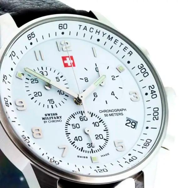 Ceas de mână pentru bărbați Swiss Military SM34012.06 Cuarț/ 41 mm photo 3
