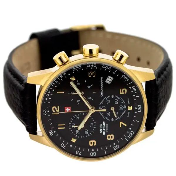 Ceas de mână pentru bărbați Swiss Military SM34012.10 Cuarț/ 41 mm photo 2