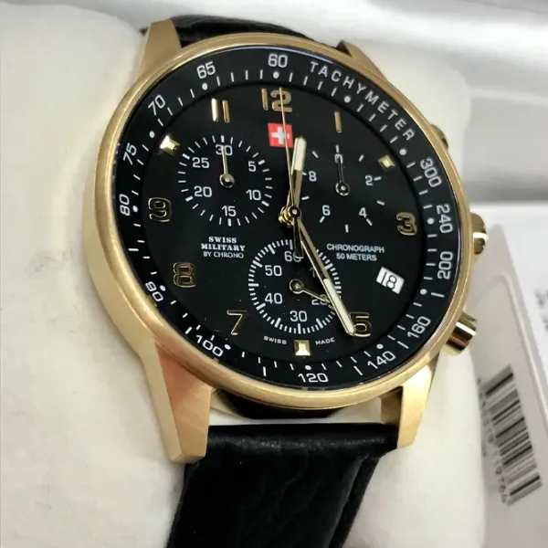 Ceas de mână pentru bărbați Swiss Military SM34012.10 Cuarț/ 41 mm photo 5
