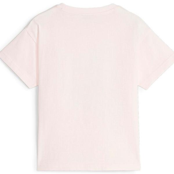 Tricou pentru fete Puma Classics Mix Mtch Tee  / Pink photo 2 Tricou pentru fete Puma Classics Mix Mtch Tee  / Pink photo 2