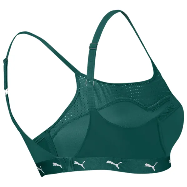 Sutien pentru femei Puma Padded Sporty Top 1P L/ Green/ Pe curelușe photo 3