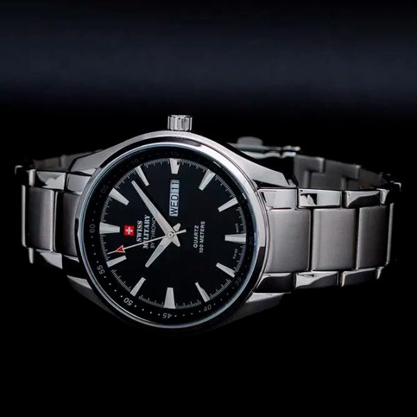Ceas de mână pentru bărbați Swiss Military SM34027.01 Cuarț/ 44 mm photo 4 Ceas de mână pentru bărbați Swiss Military SM34027.01 Cuarț/ 44 mm photo 4